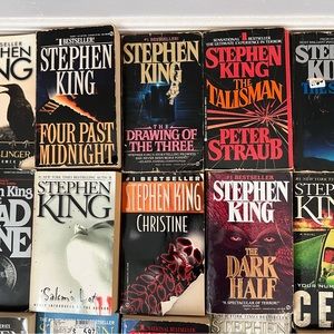 Stephen King/Richard Bachman Book Collection of 20 Paperbacks